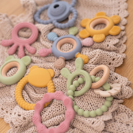 Picture for category Silicone Teethers & Rattles